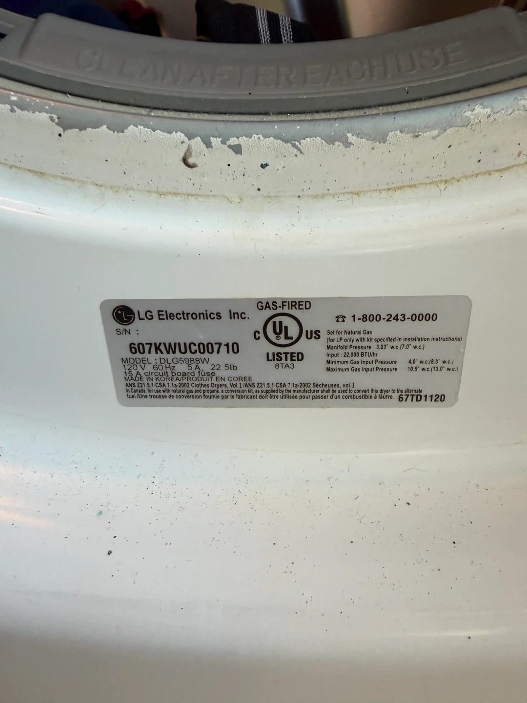 LG Tromm Washer and Gas Dryer Set - photo 4