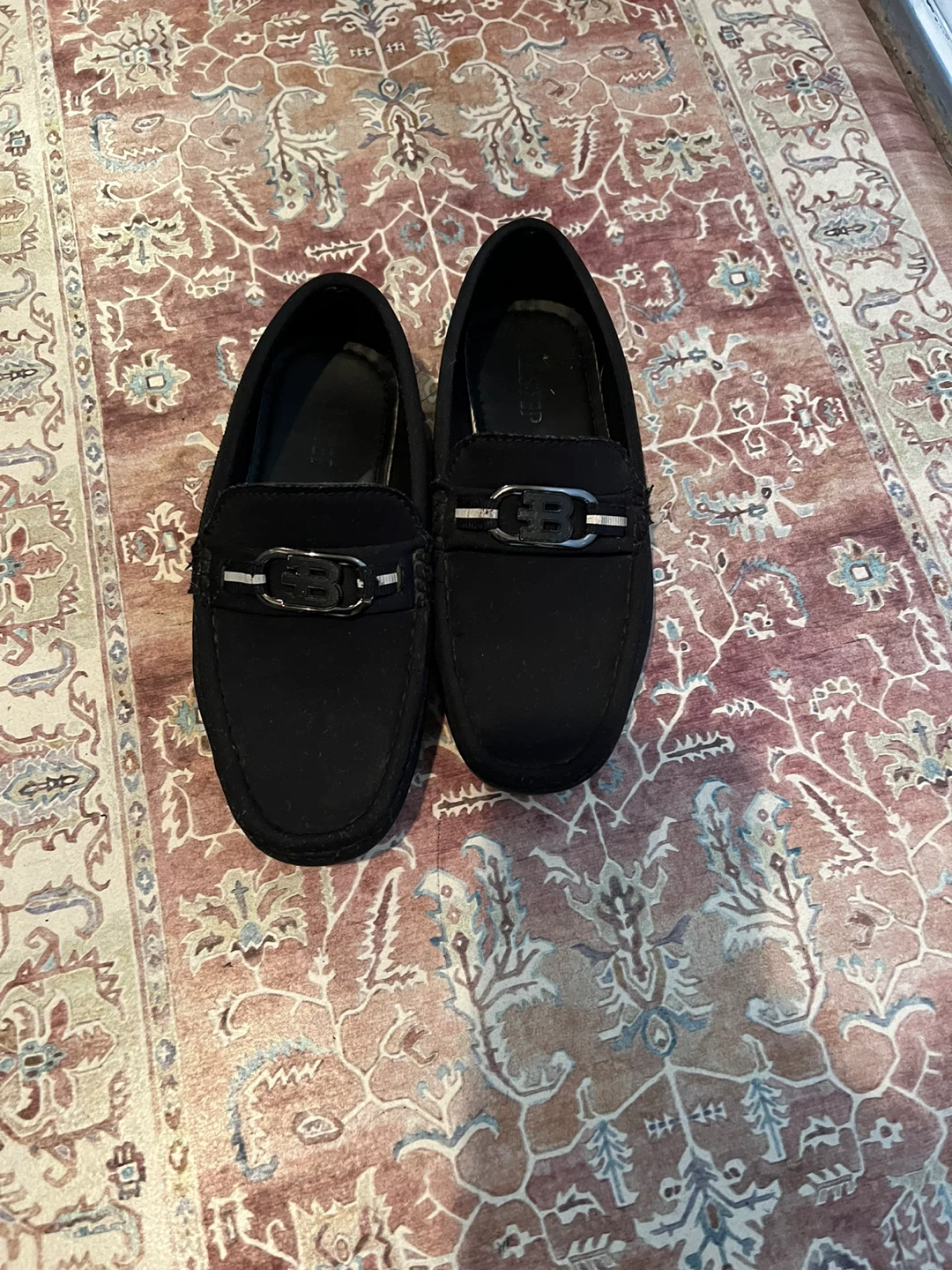 Black Loafers for boys in size 12.5