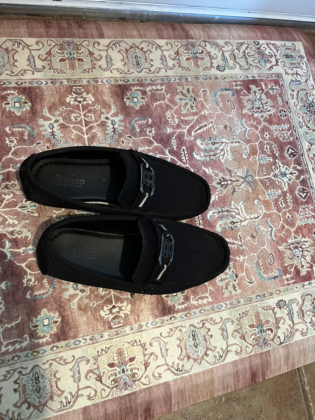 Black Loafers for boys in size 12.5 - photo 2