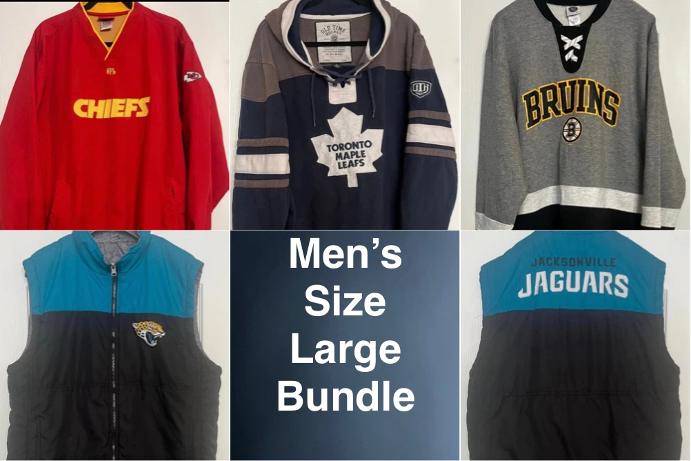 Men's Size Large Sports Bundle