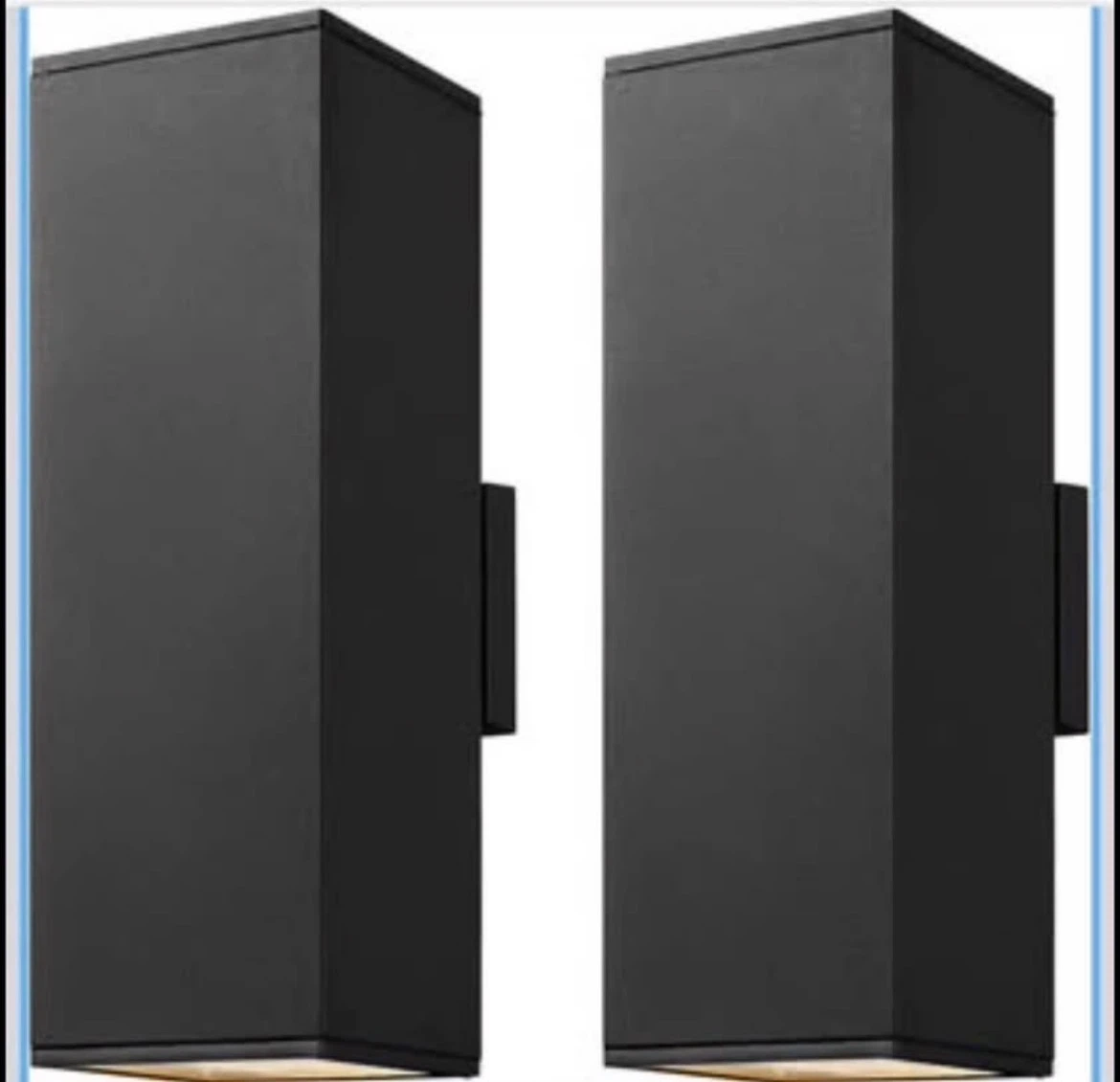 Mirrea Modern Outdoor Wall Sconce 2 Pack - photo 2