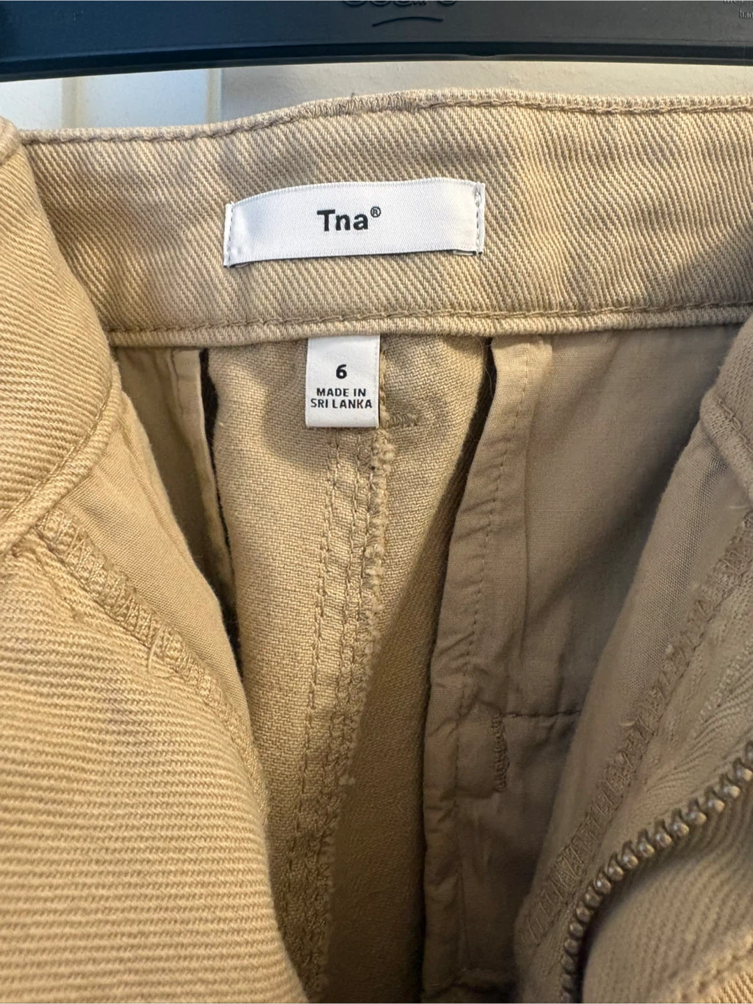 Tna Khaki Cargo Pants - photo 3