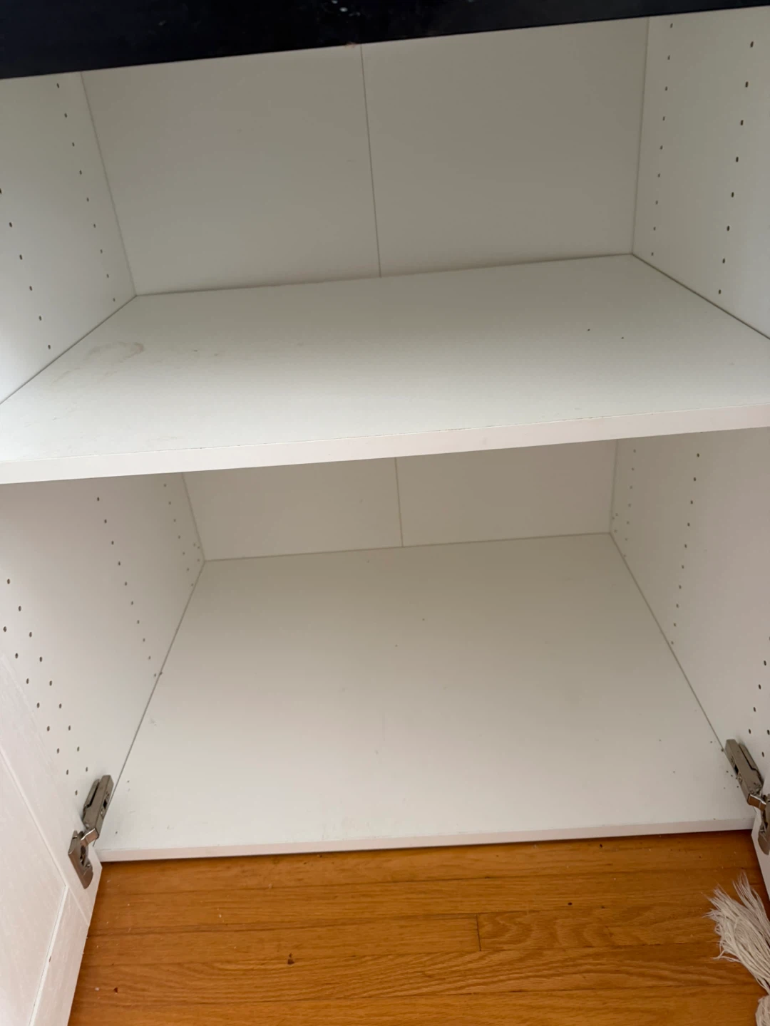 White Tall Storage Cabinet Unit - photo 3