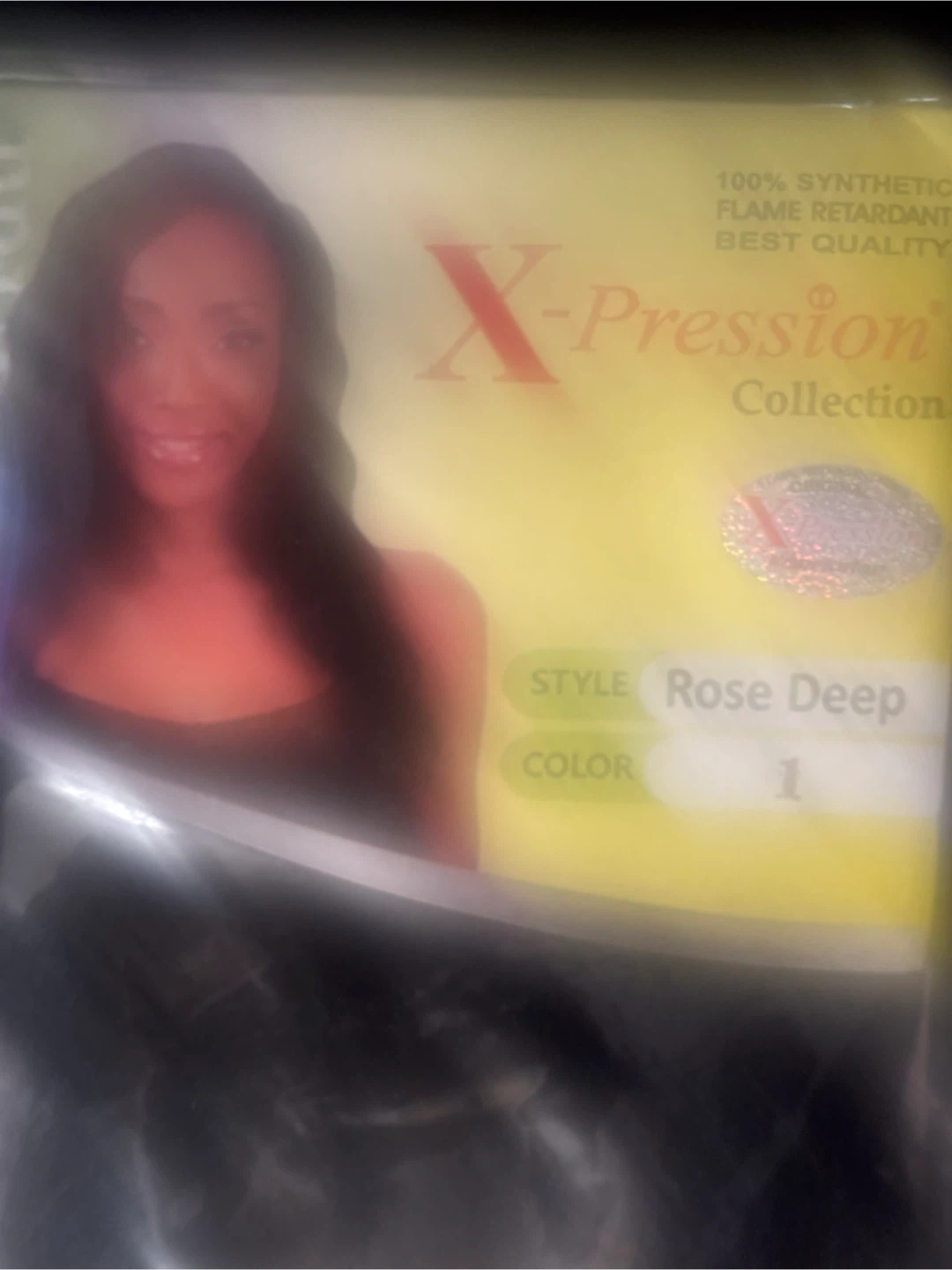 X-Pression Rose Deep Hair Extensions Color 1 - photo 3