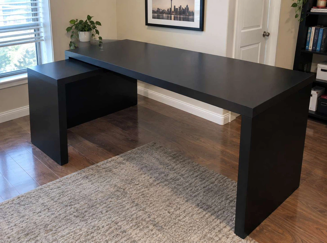 IKEA MALM Desk with pull-out panel