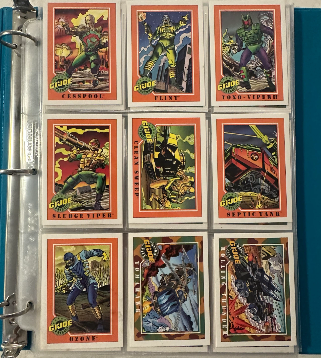 1991 G.I. Joe Trading Card Collection (NOT COMPLETE SET)