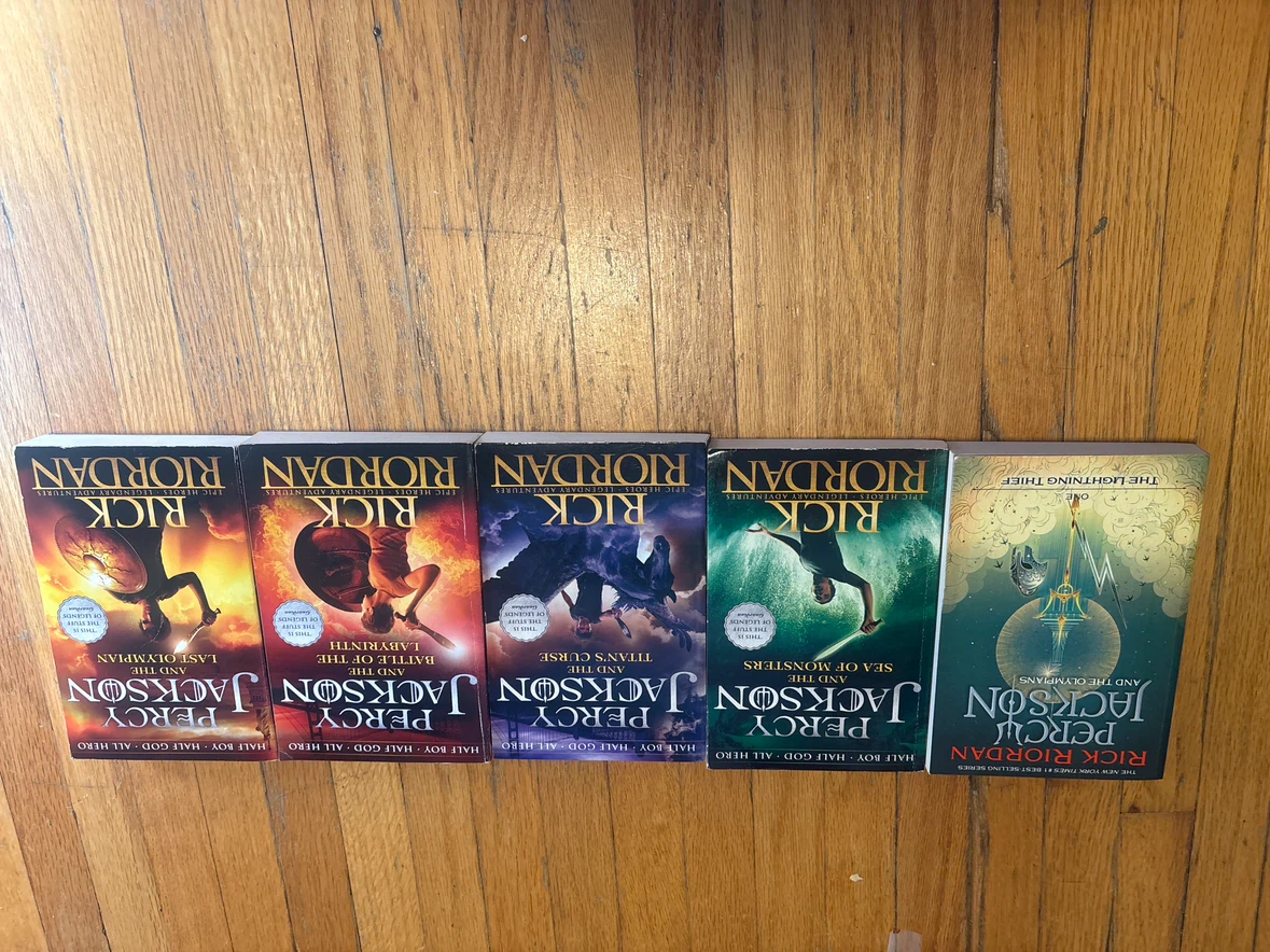 Percy Jackson book collection by Rick Riordan - photo 3