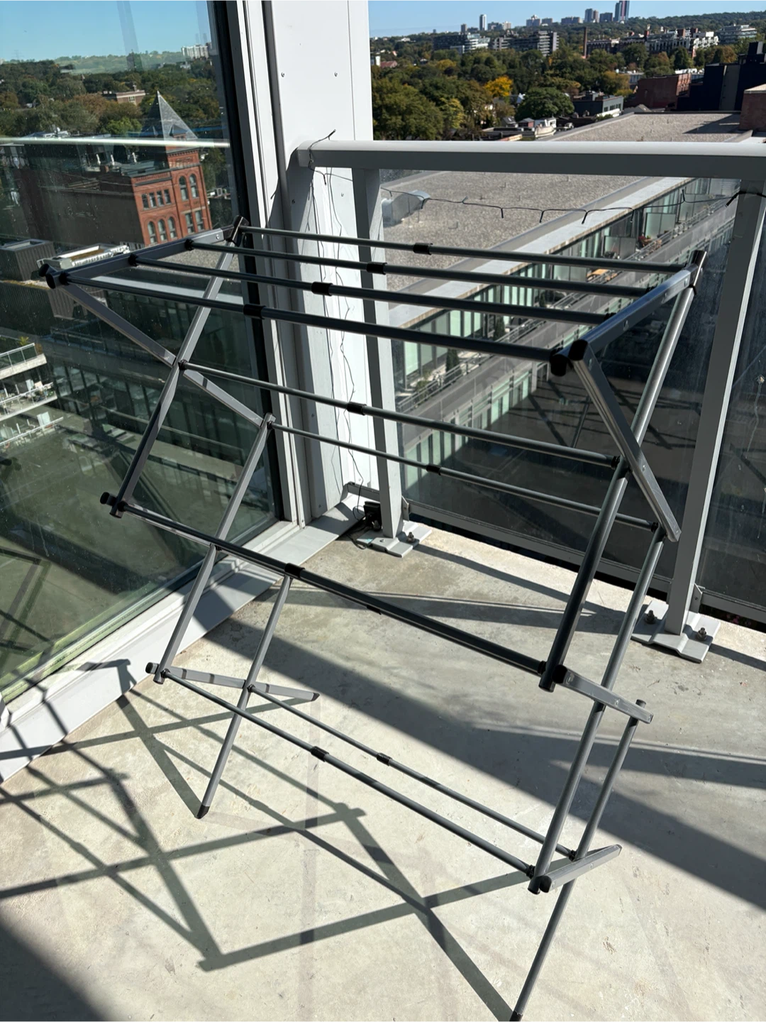 Collapsible Metal Laundry Drying Rack - photo 2