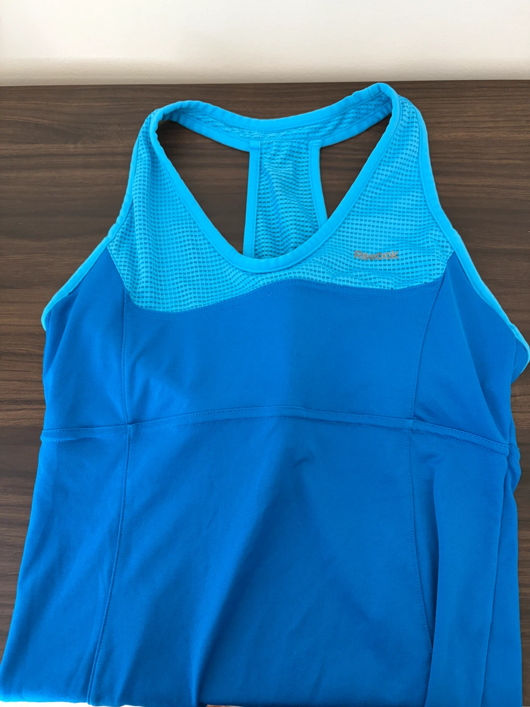 Reebok Blue Athletic Tank Top