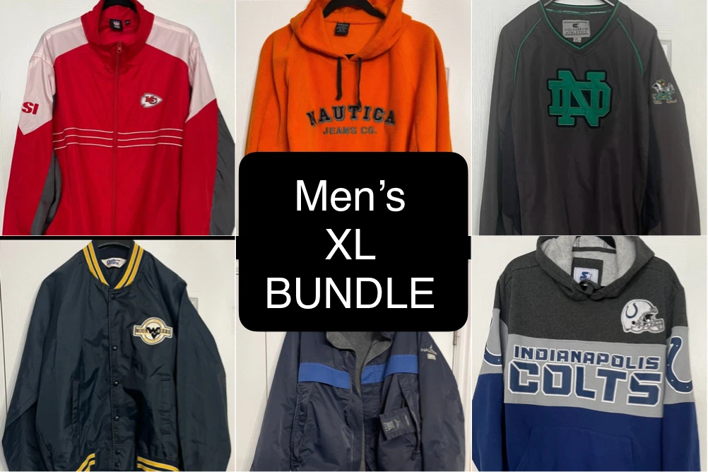 Men's XL Jacket and Hoodie Bundle