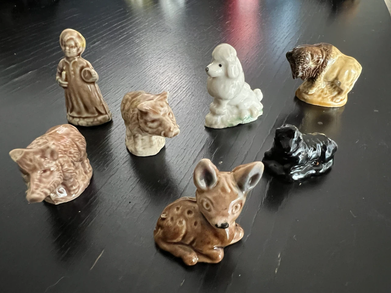 Vintage Wade “Whimsies” Ceramic Figurines