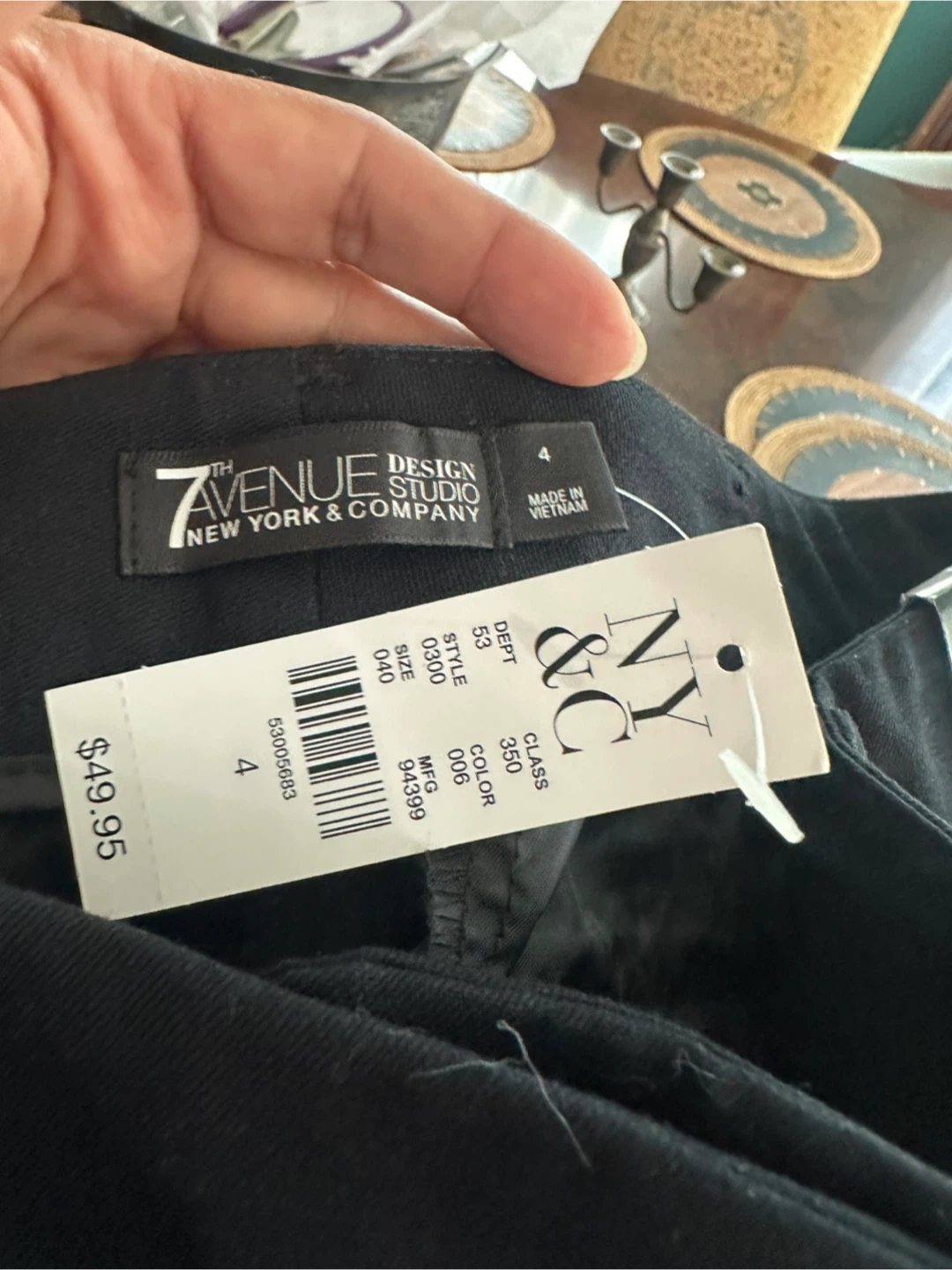 New York & Company The Audrey Slim Leg Pants, Size 4 - photo 5