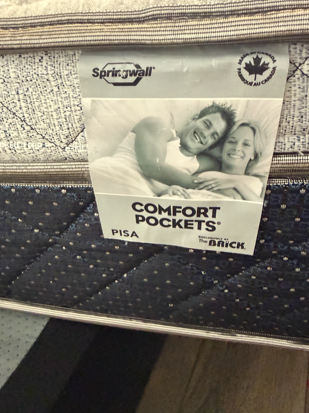 Queen Springwall PISA Comfort  - Excellent Condition + Boxspring - photo 3