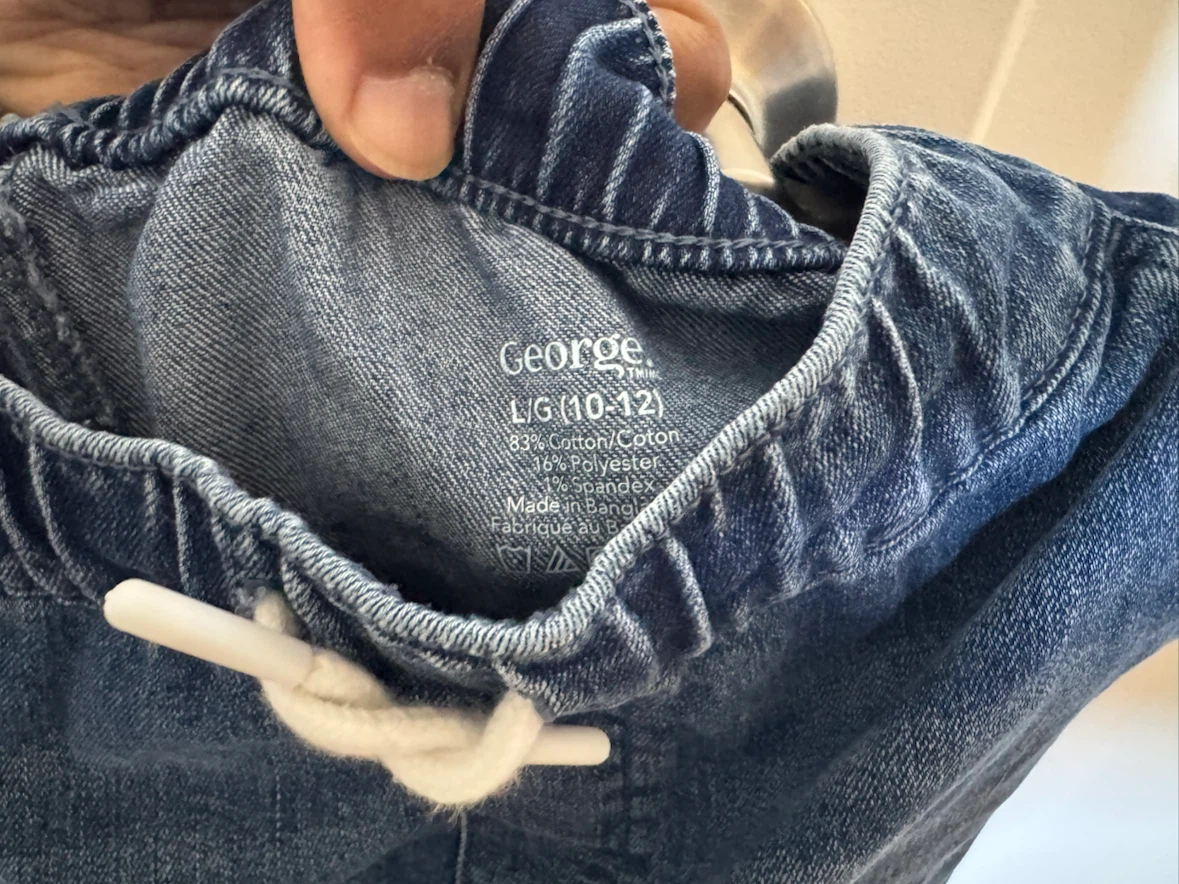 George Kids Jeans Size 10-12 - photo 4
