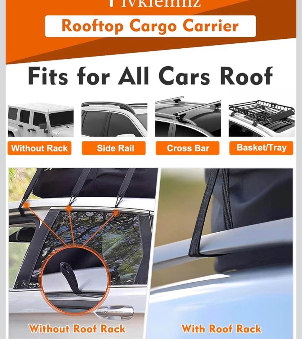 Fivklemnz Rooftop Cargo Carrier - photo 2