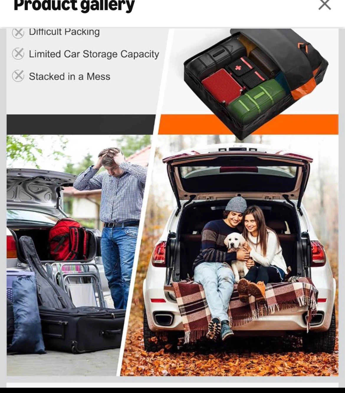 Fivklemnz Rooftop Cargo Carrier - photo 3