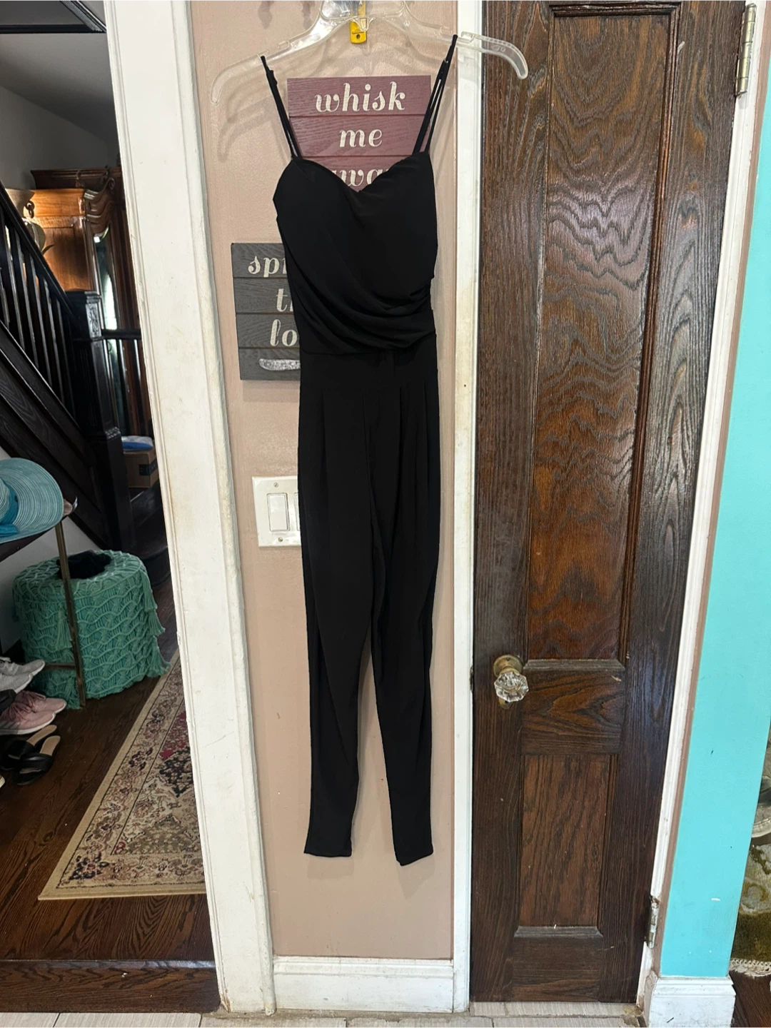 Charlotte Russe Black Jumpsuit Size Small
