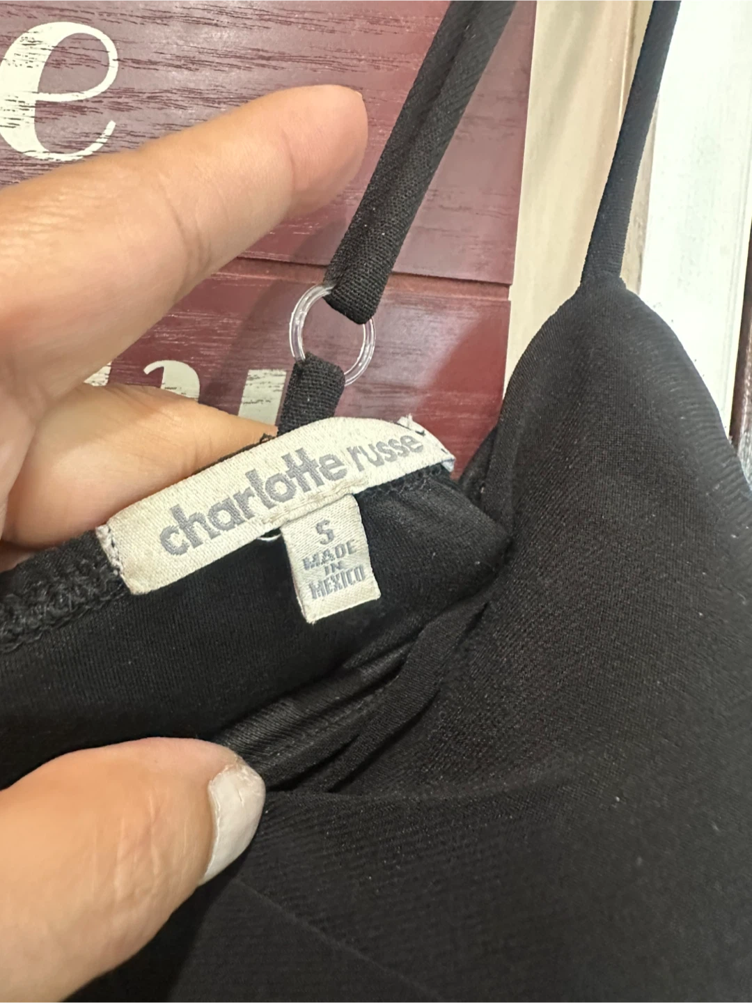 Charlotte Russe Black Jumpsuit Size Small - photo 4