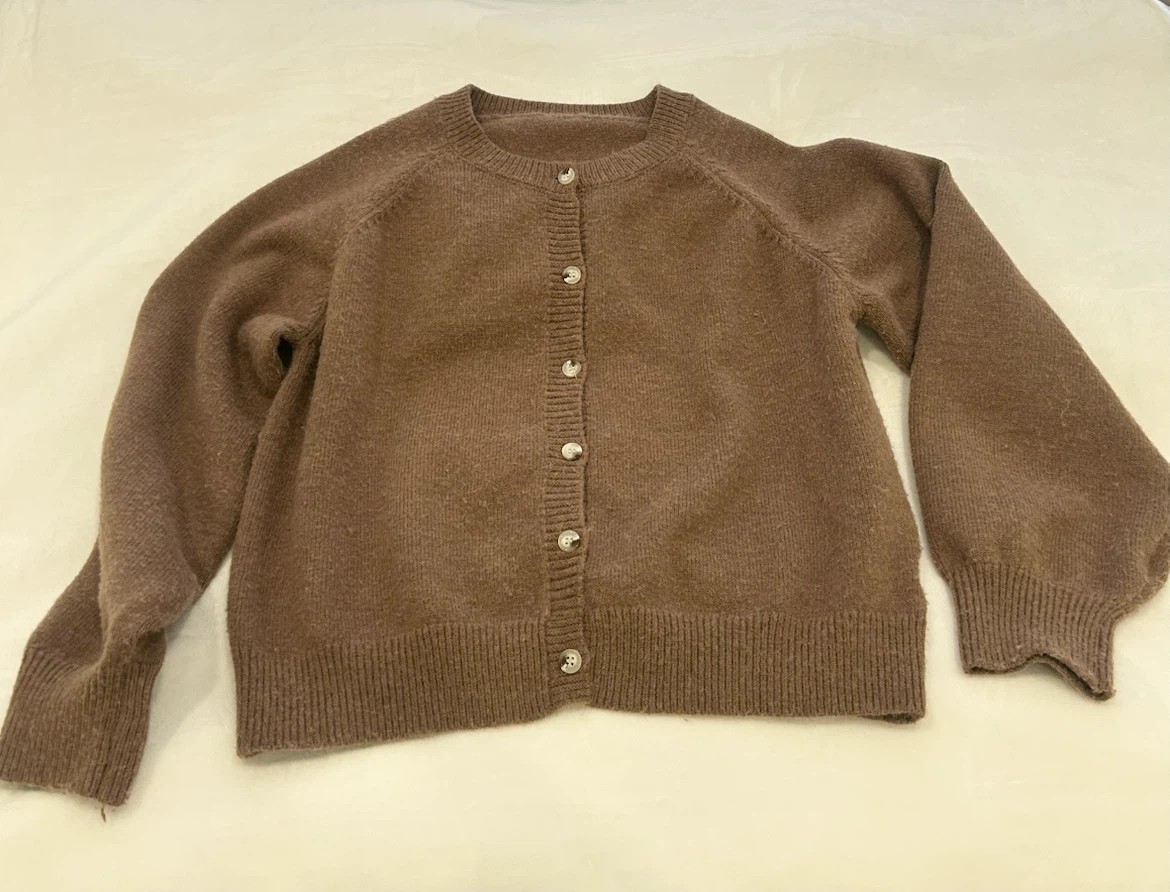 Brown Sweater Cardigan