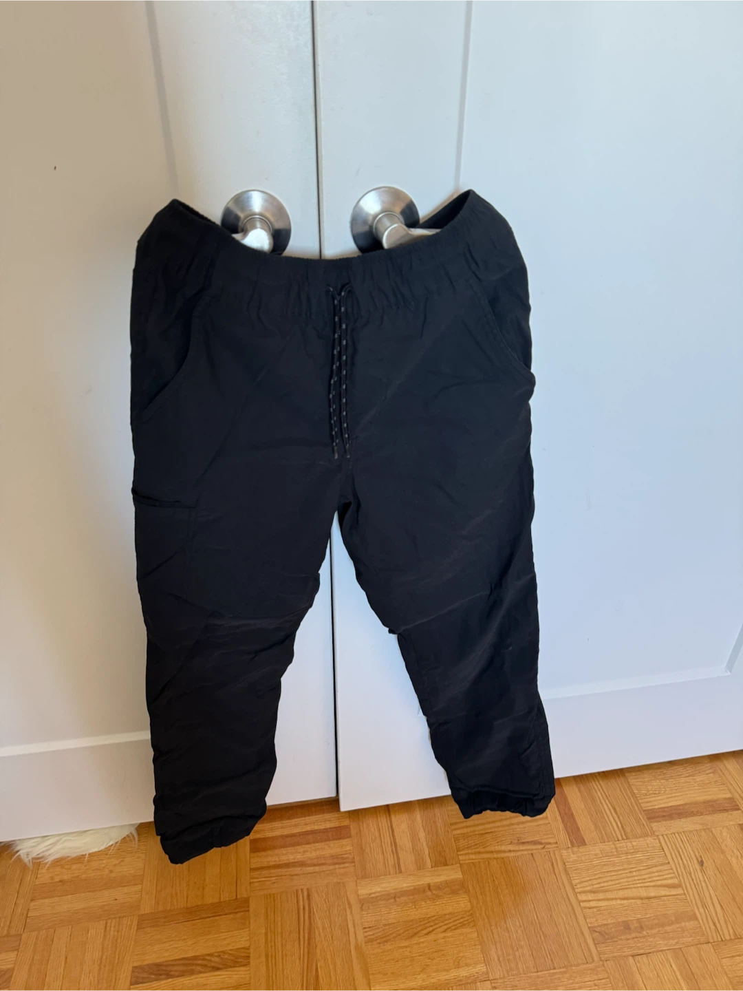 Weatherproof Vintage Black Fleece-Lined Pants XL (14/16)