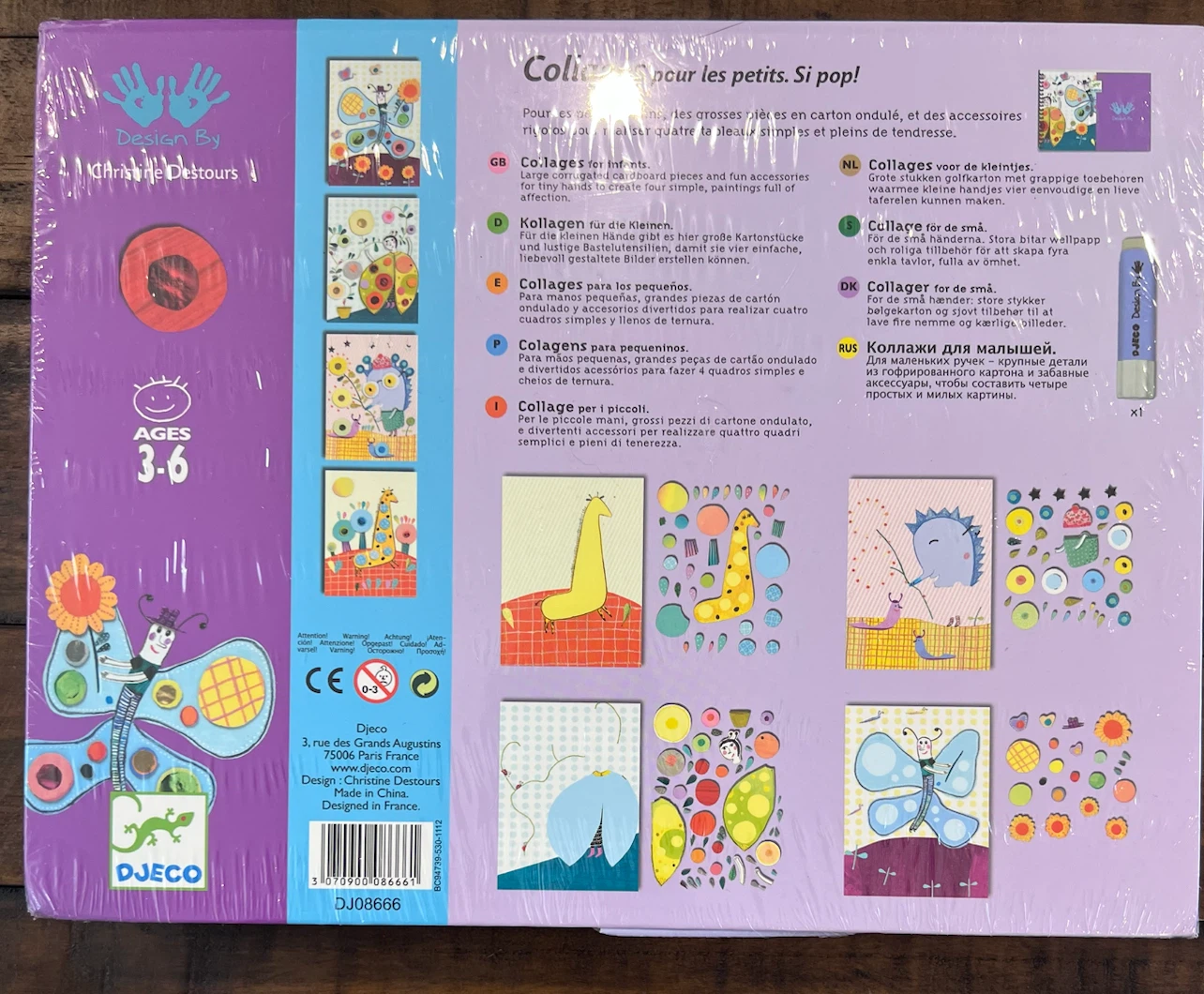 Djeco collages for infants 3-6 - photo 2