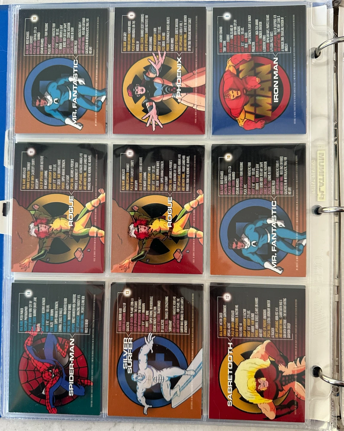 1996 Fleer/Skybox Marvel Motion 3D Trading Cards - photo 4