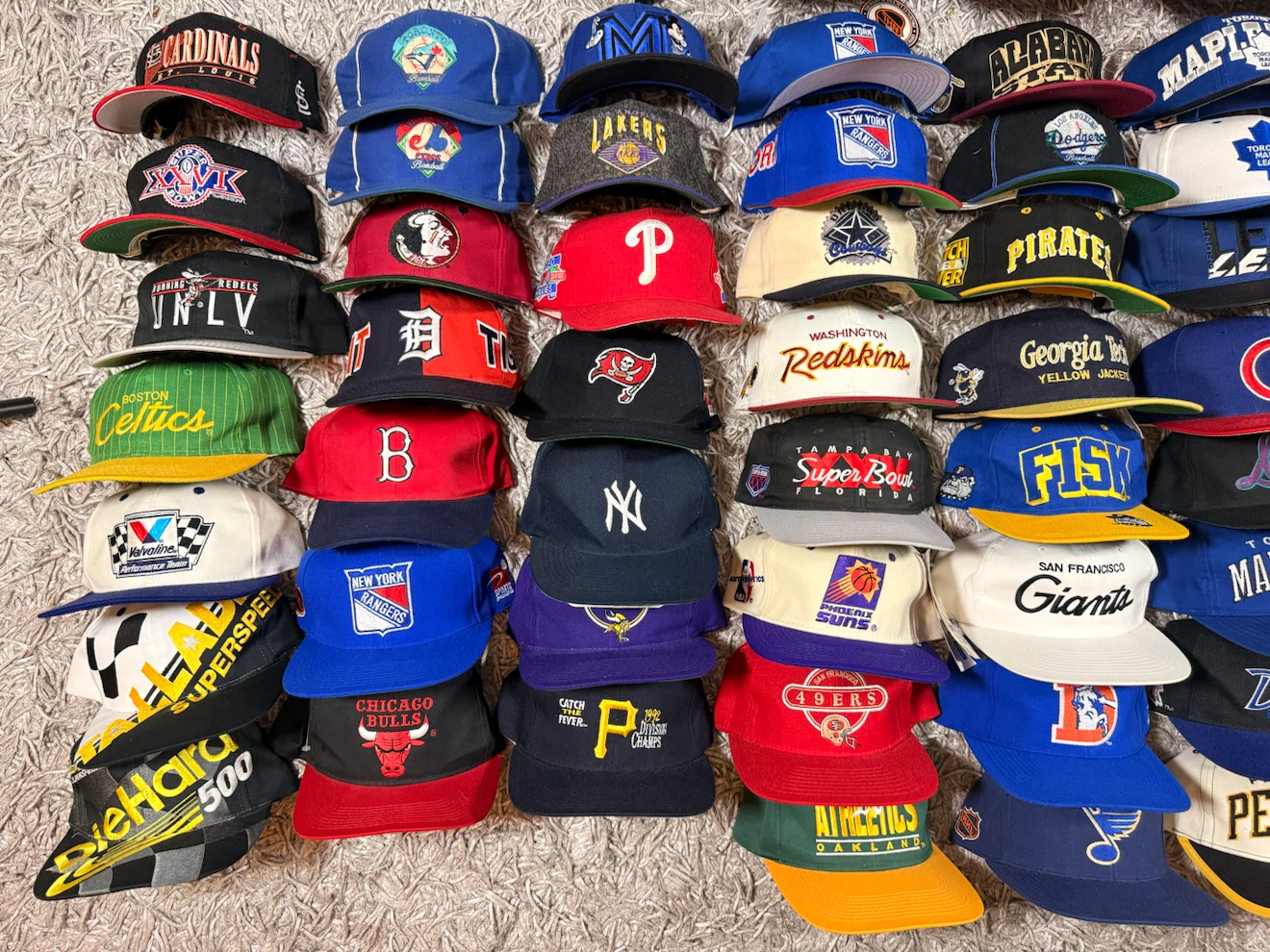 Vintage Sports Snapback Caps Hats $20-$90