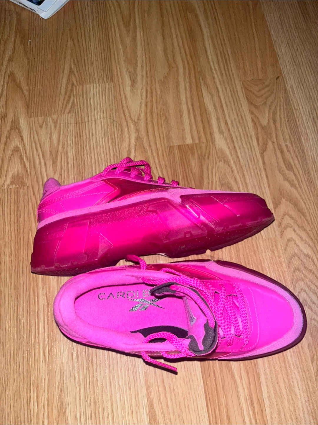 Reebok Cardi B Club C Double Pink Sneakers - photo 4