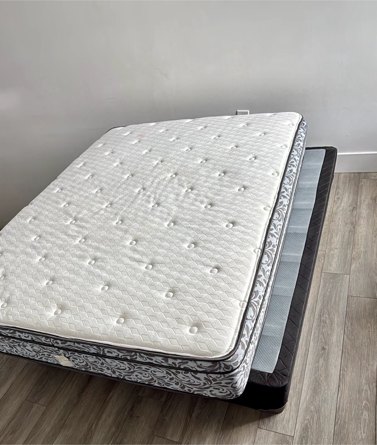Queen Springwall Willow Mattress + Boxspring by The Brick - photo 2