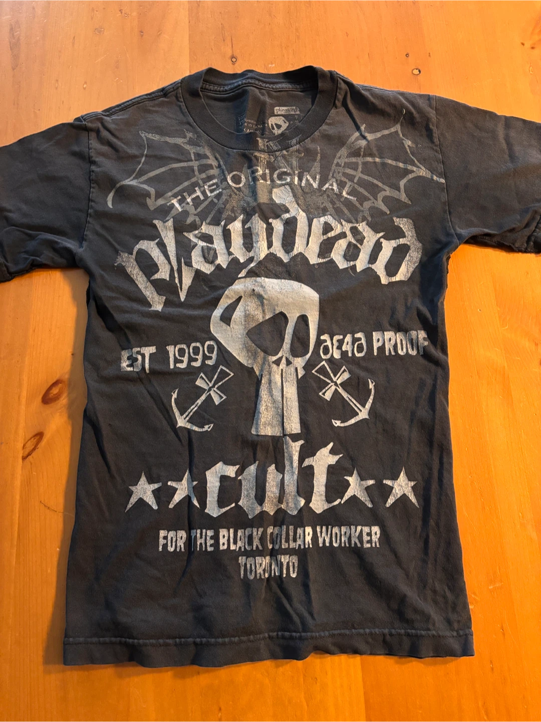 Playdead Cult Graphic T-Shirt small
