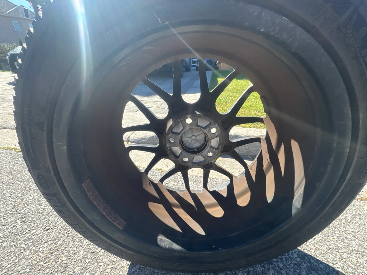Set of 4 Michelin Winter Tires on BMW Rims - photo 5