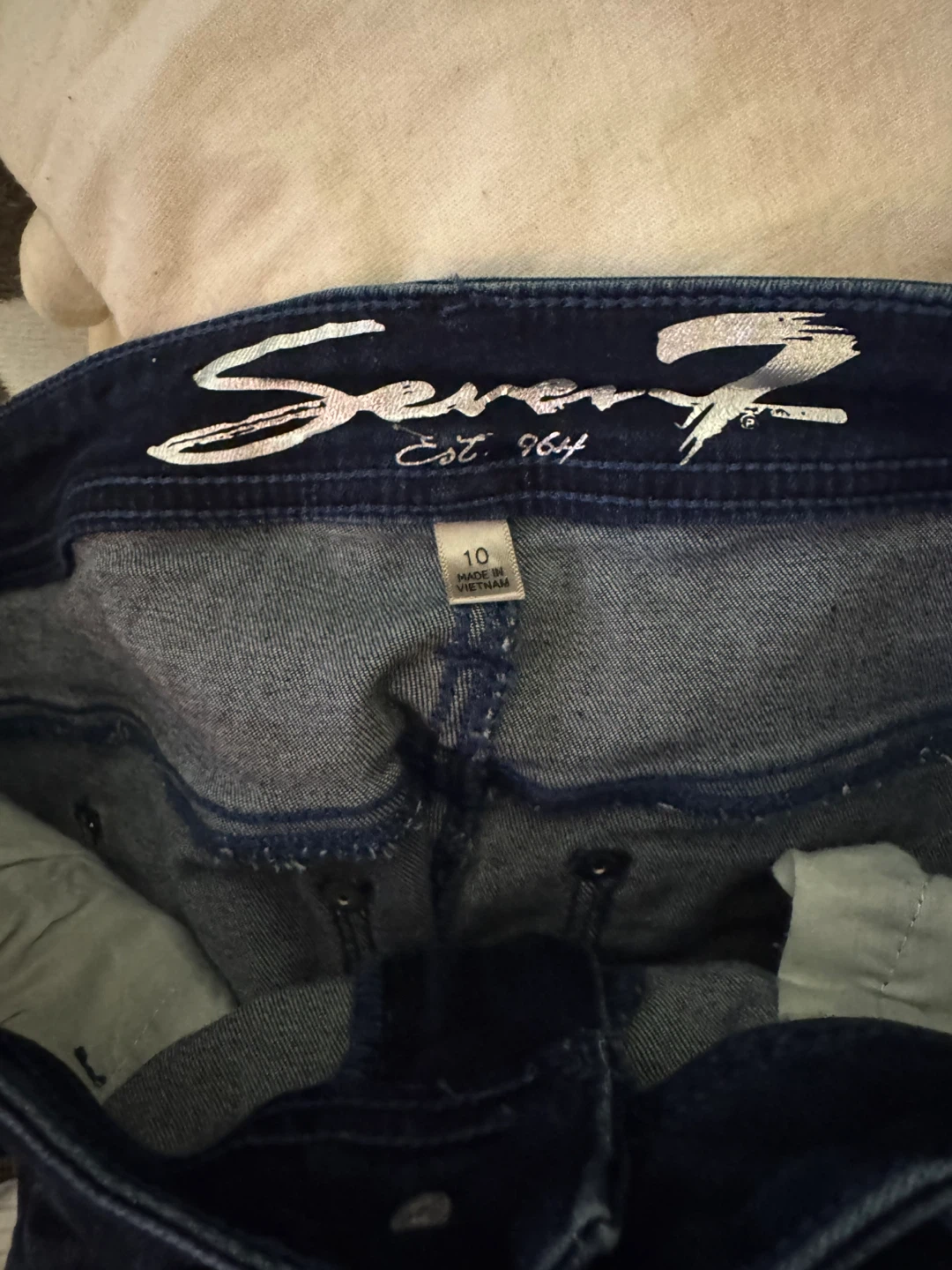 Seven 7 Denim Jean Shorts Size 10