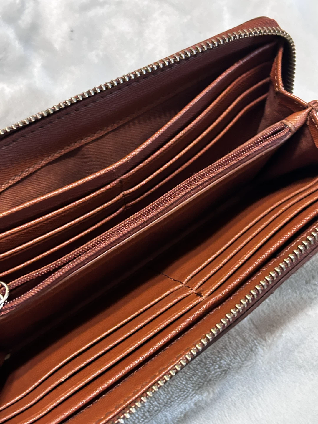 Fossil Issue No. 1954 Brown Leather Wallet - photo 3
