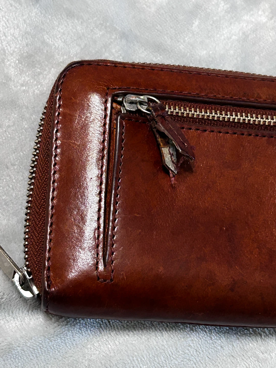 Fossil Issue No. 1954 Brown Leather Wallet - photo 4