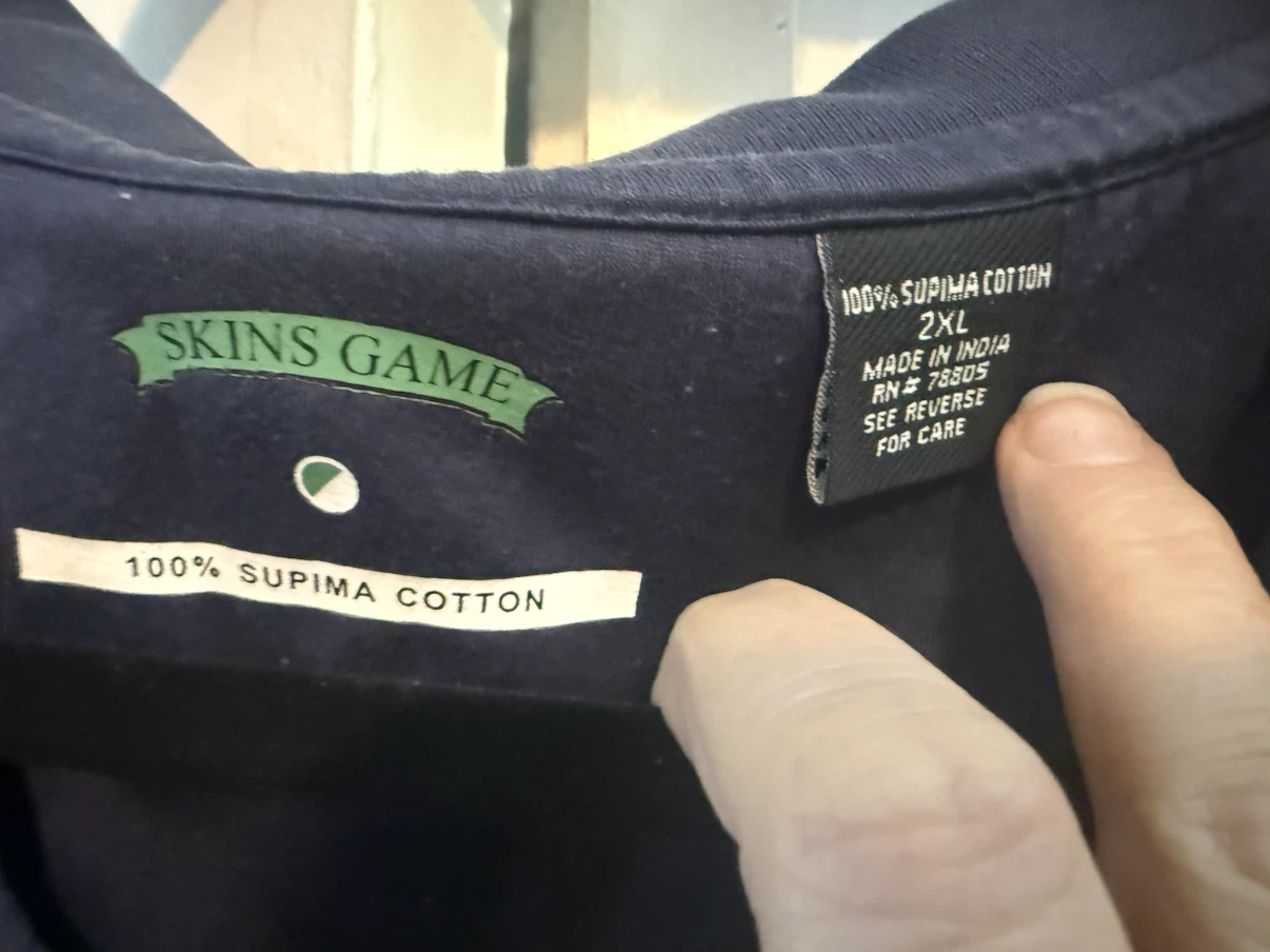 Skins Game Navy Polo Shirt 2XL - photo 3