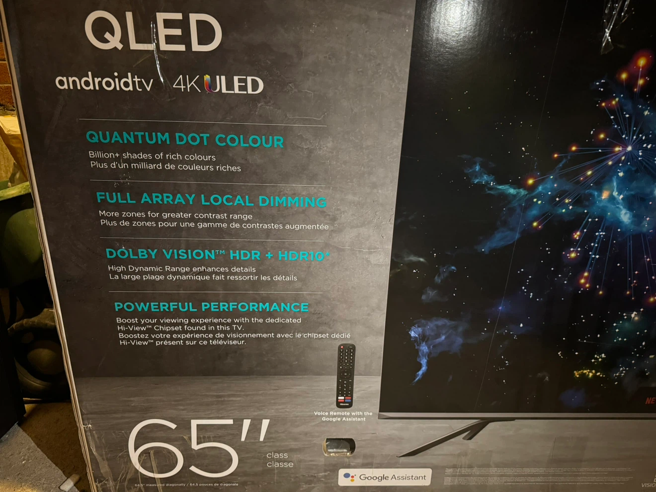 65 inch tv