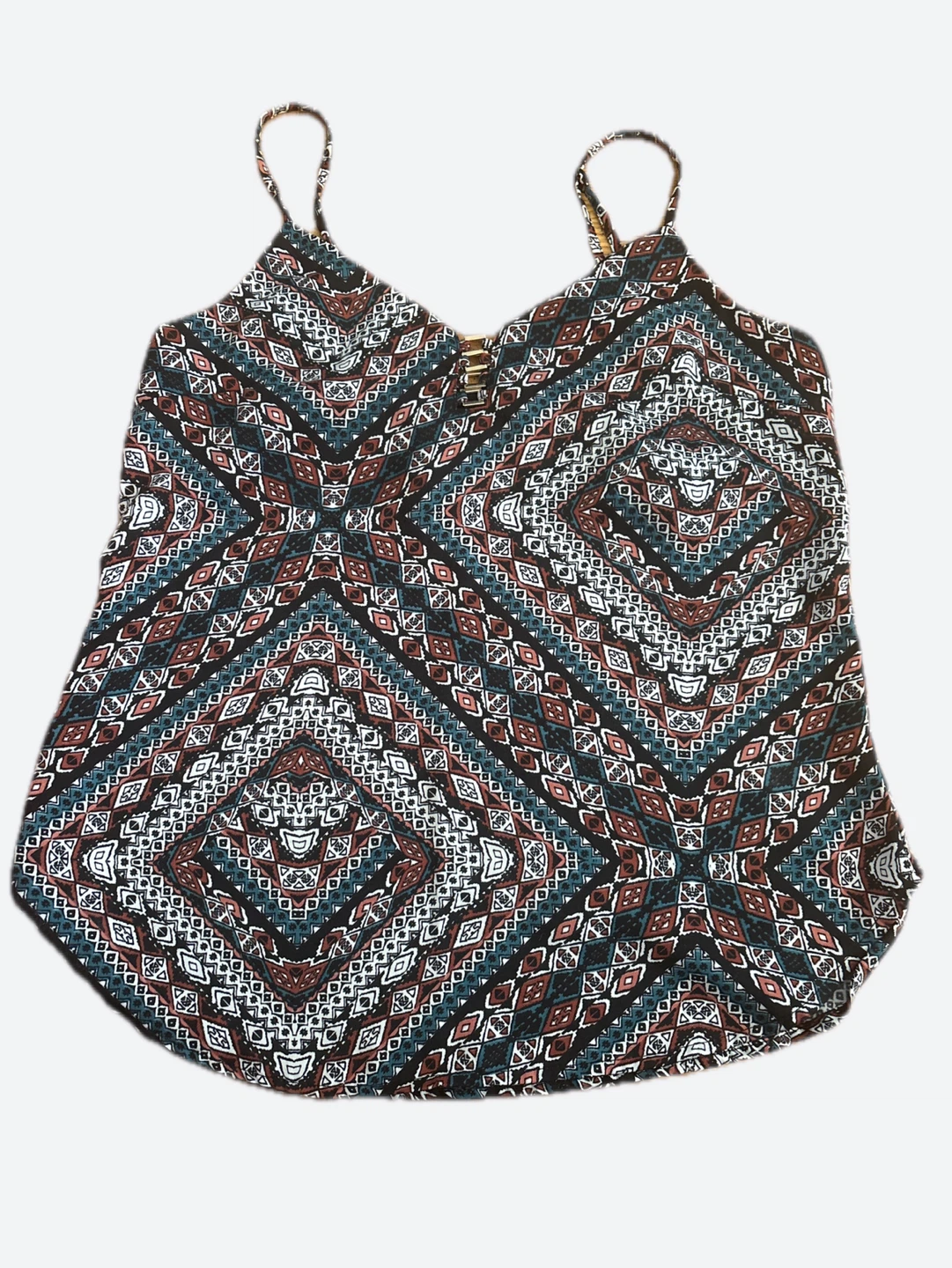 Dynamite Patterned Tank Top