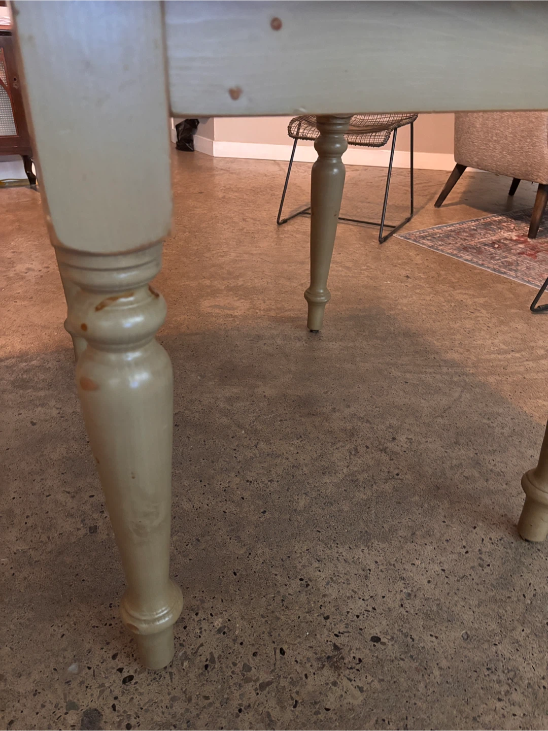 Solid Wooden farmhouse table - photo 2