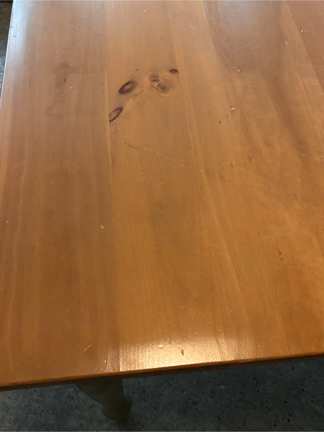 Solid Wooden farmhouse table - photo 4
