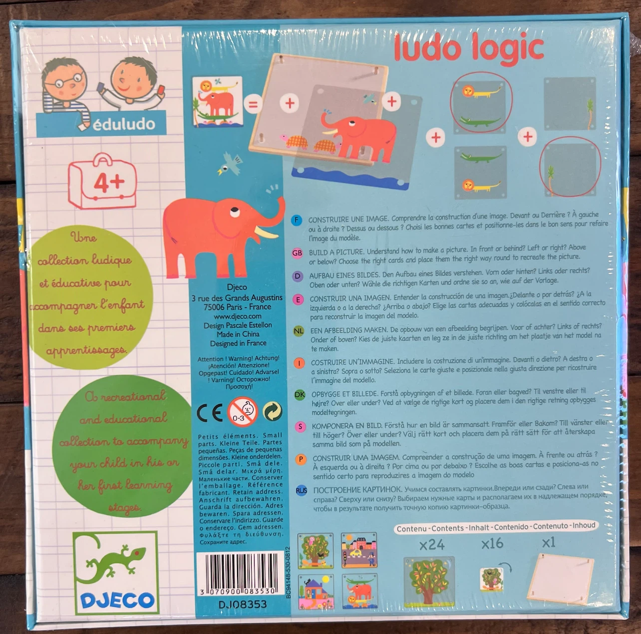 Djeco Ludo Logic  for kids 4+ - photo 2