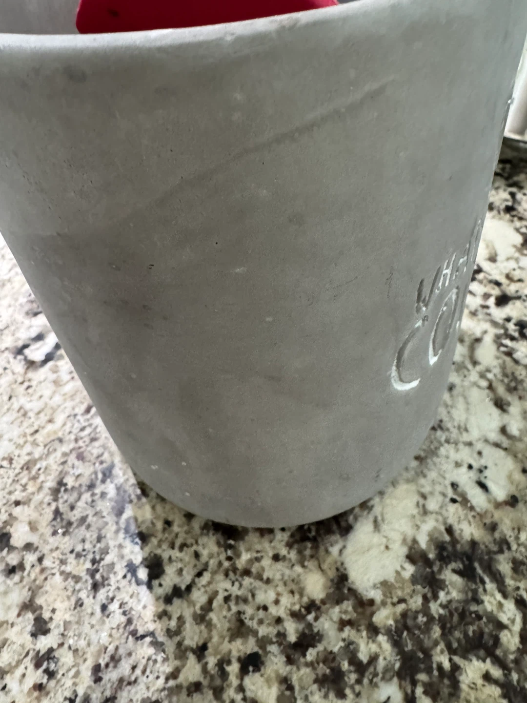 big size Italian made fictile clay Utensil Holder - photo 4