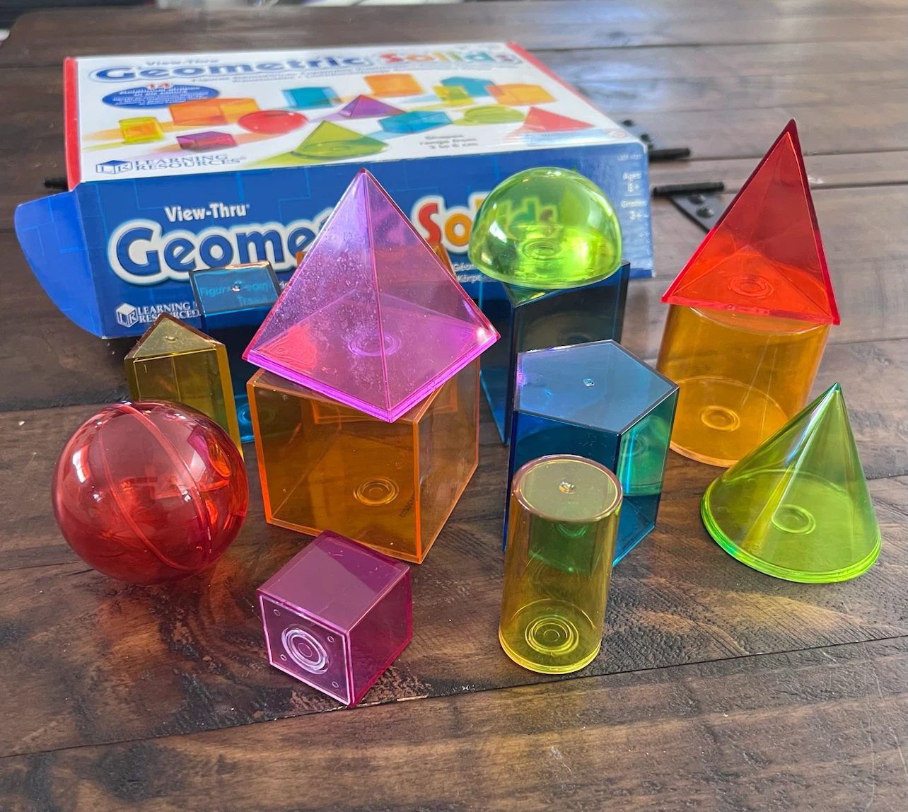 Learning Resources View-Thru Geometric Solids - photo 3