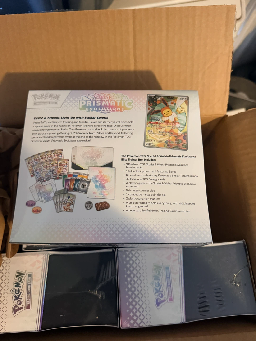4 Prismatic ETB & 10 Prismatic Poster Collection Boxes - photo 2