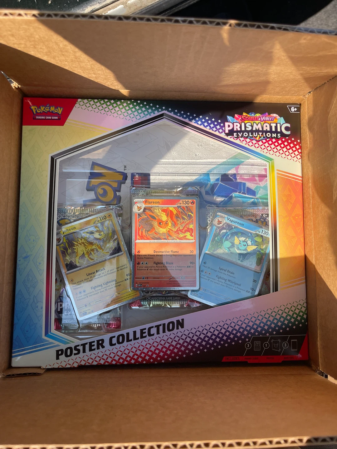 4 Prismatic ETB & 10 Prismatic Poster Collection Boxes - photo 3