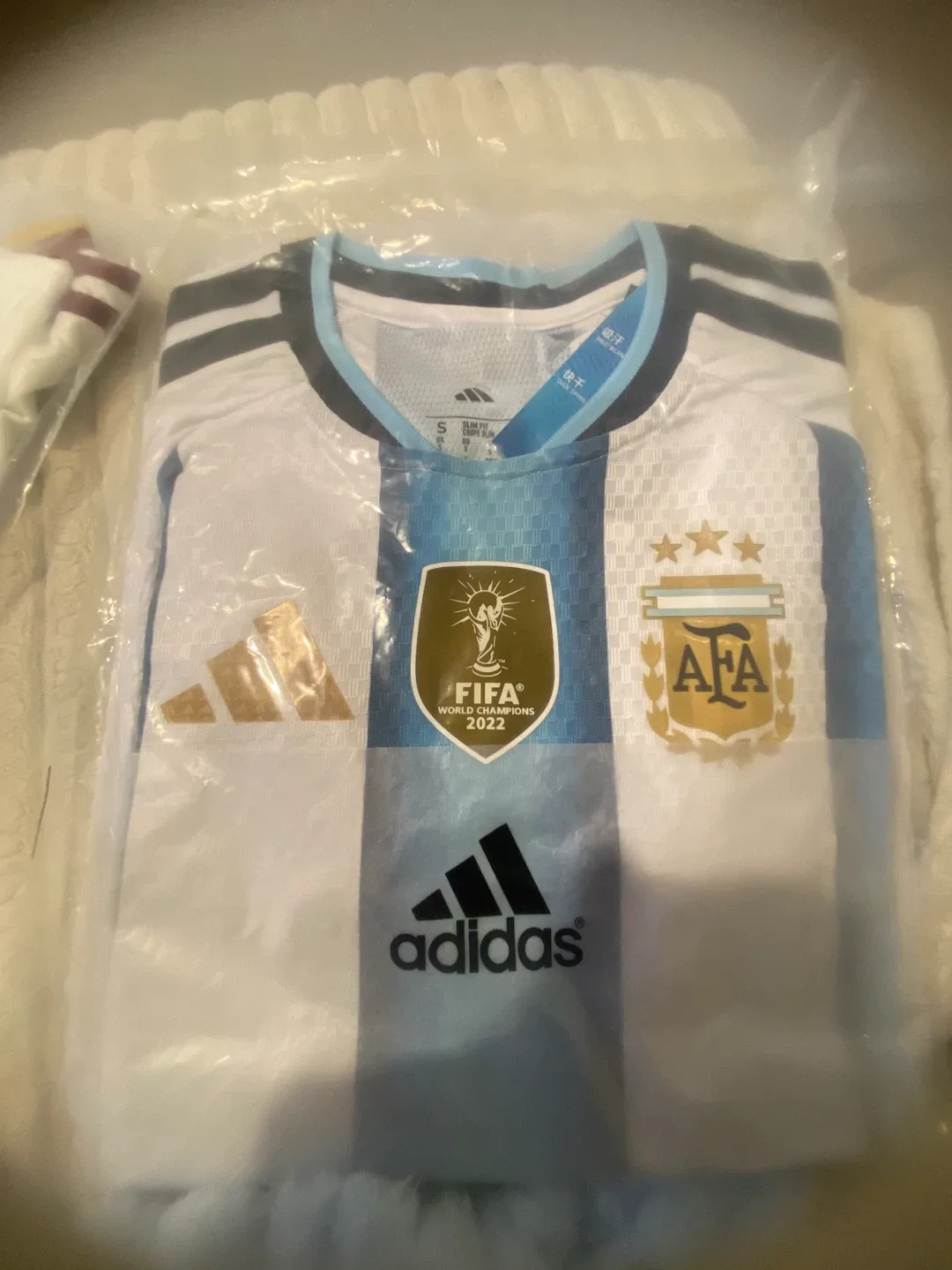 Adidas Argentina FIFA World Champions 2022 Jersey