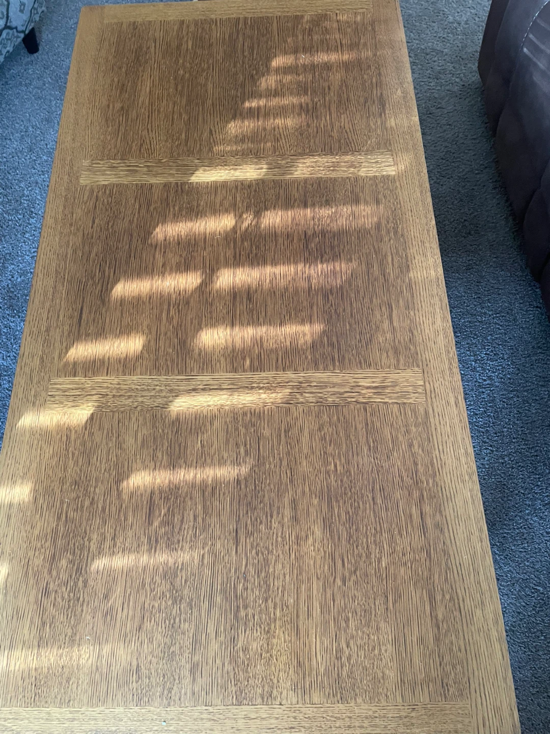 Solid Oak Coffee Table
