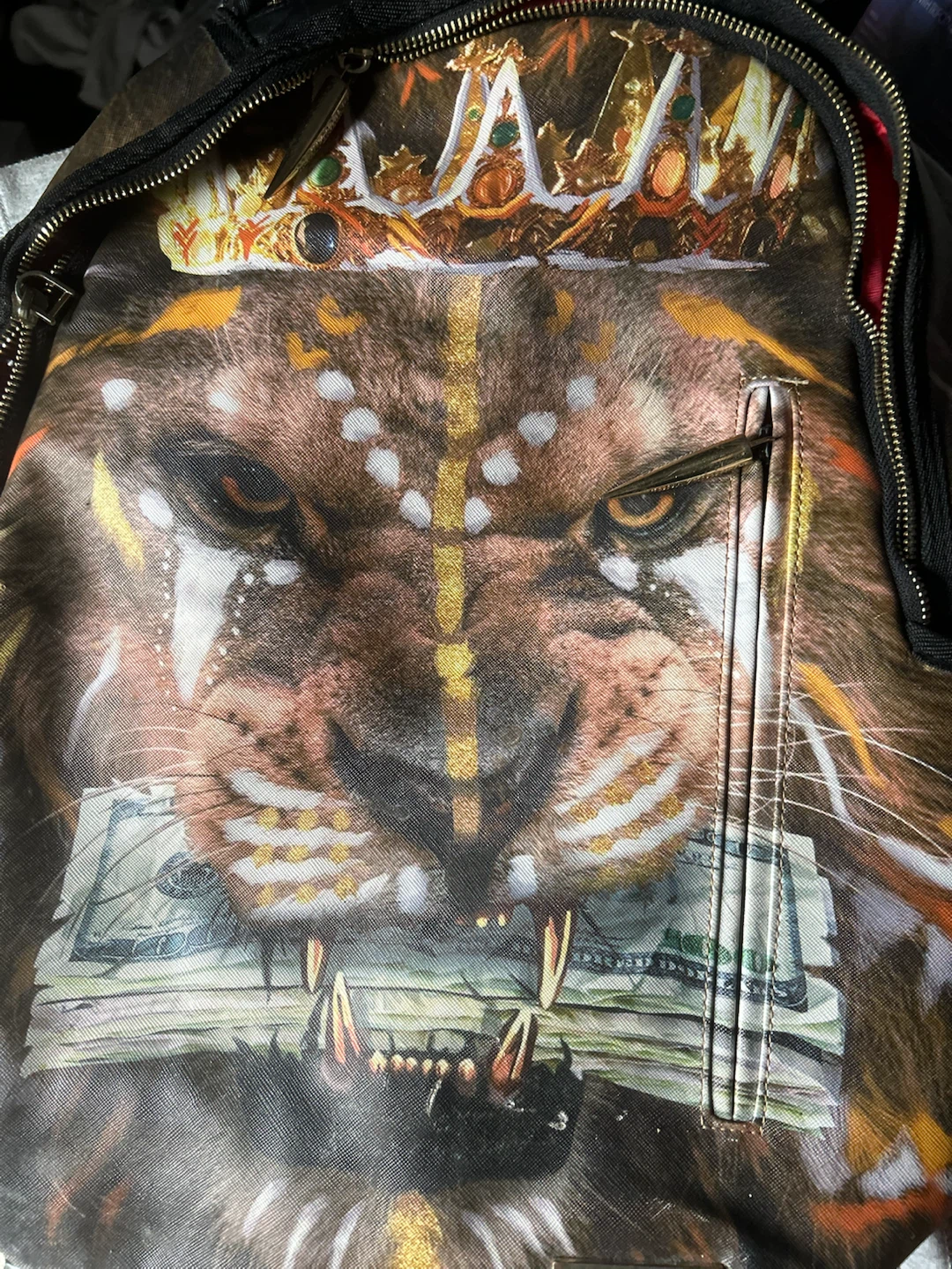 Sprayground Lion Graphic Backpack