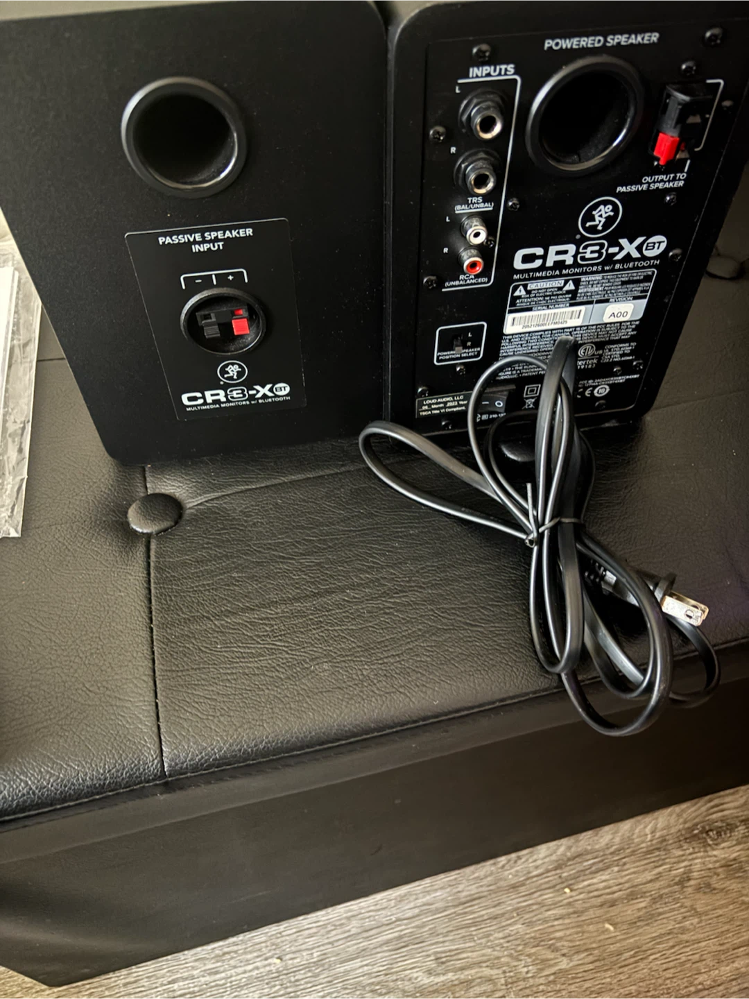 Mackie CR3-XBT 3" Studio Monitors with Bluetooth (Like New) - photo 2