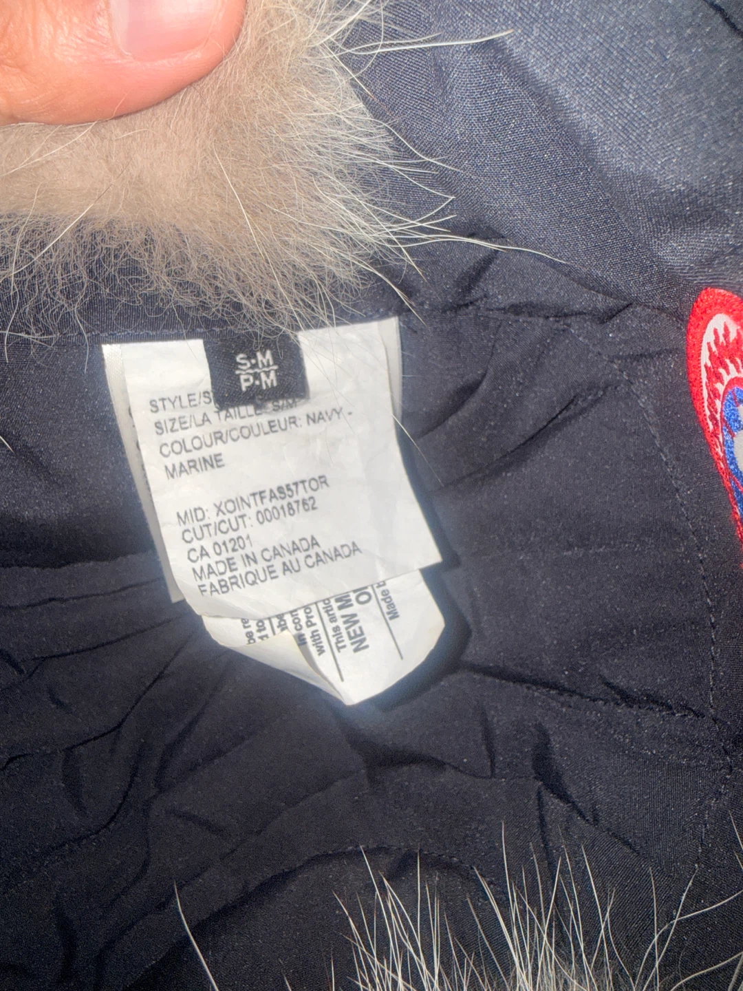 Canada Goose Aviator Hat Black S/M - photo 4
