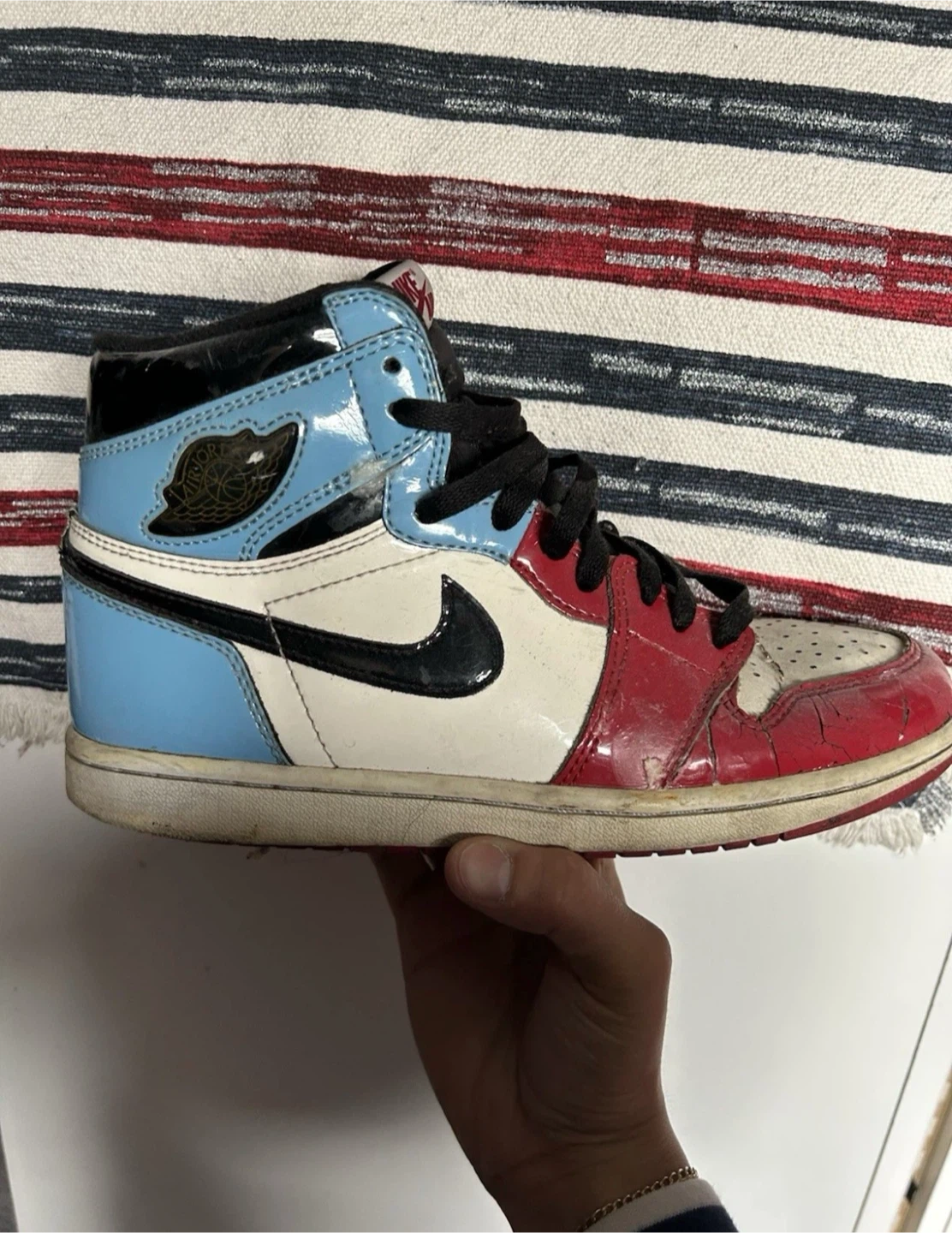 Nike Air Jordan 1 Retro High Patent Leather - photo 3